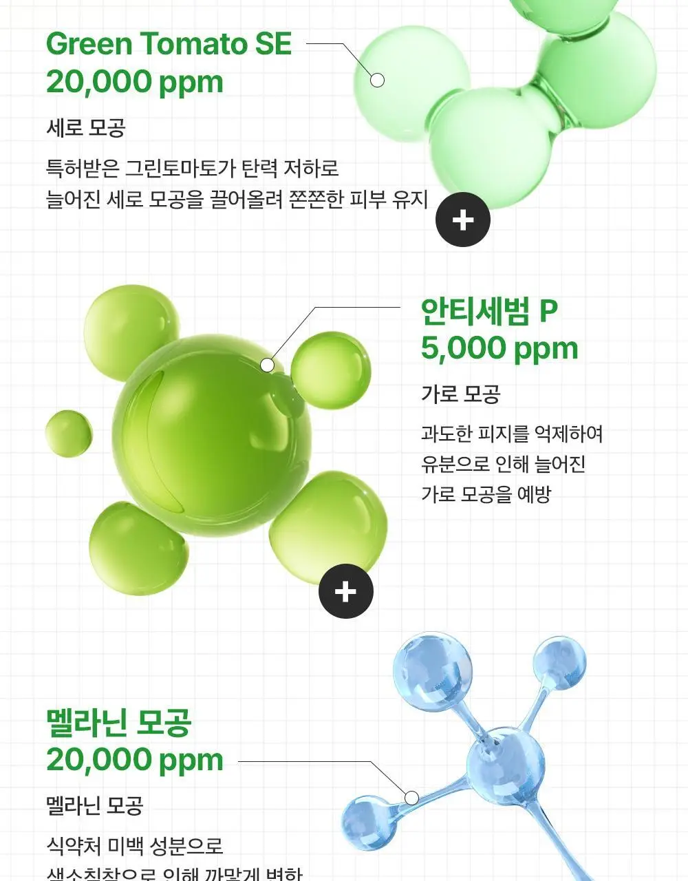 [산리오 콜라보/화잘먹크림] 성분에디터 그린토마토 NMN 포어 리프팅 크림 50ml 기획 (+30ml+산리오 헤어핀) 상세페이지 46